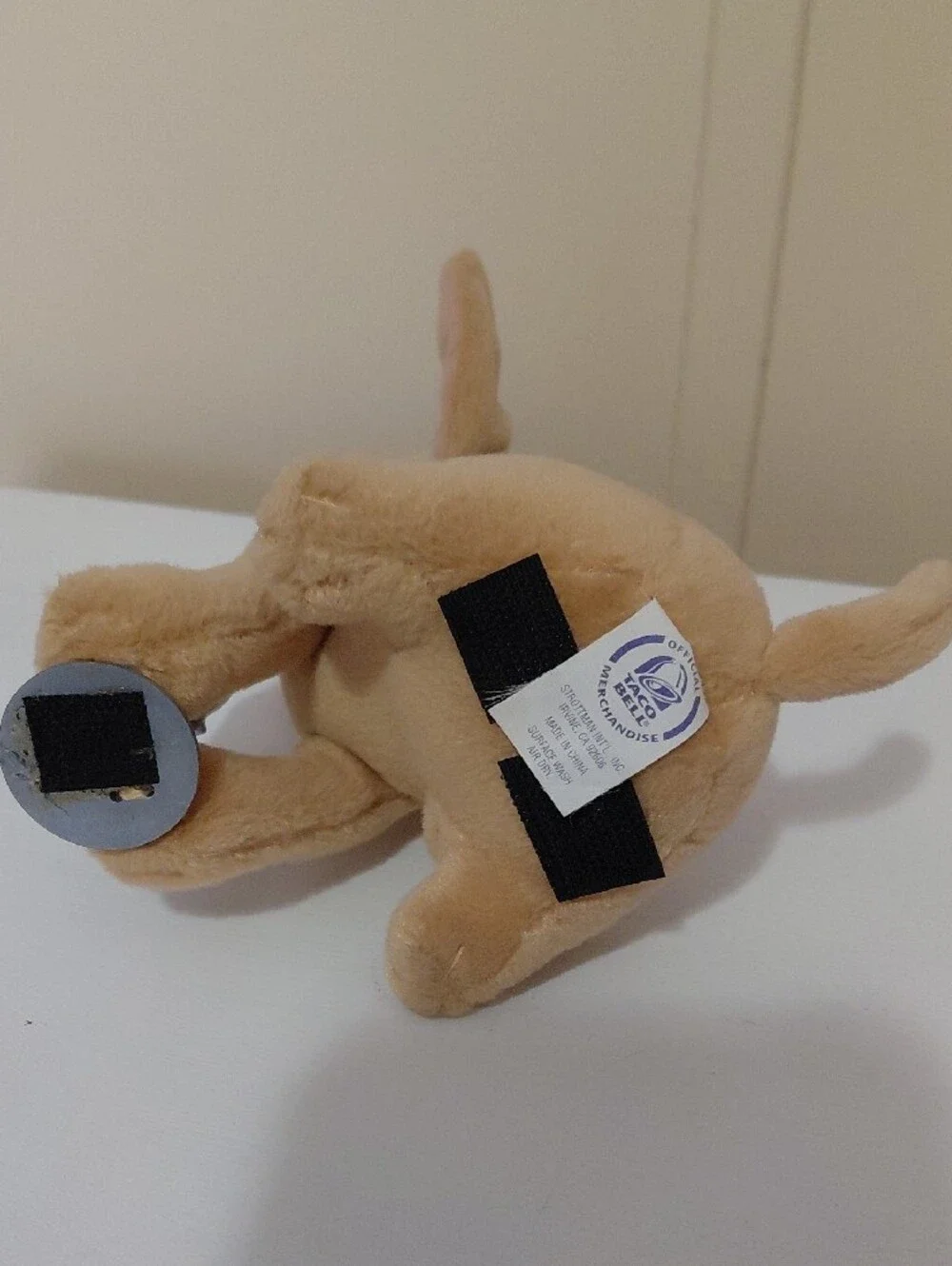 Plush Tan Chihuahua Dog Toy with Microphone